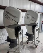 Twin 2019 Mercury 350HP Verado Outboards 25” Shaft - Image 3